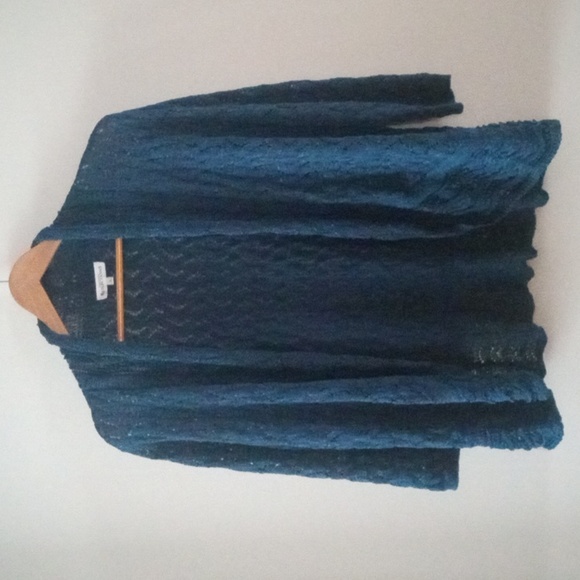 ๐ Peacock Blue Cardigan by Northern Reflections | Size L - Picture 11 of 11